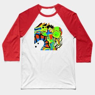 dogu the huitzil gunpla armor in pattern of light Baseball T-Shirt